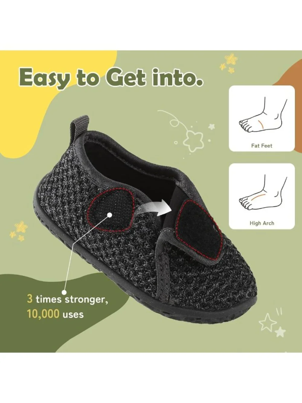 Breathable Lightweight Toddler Shoes for Baby Boys & Girls, 6-24 Months